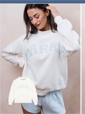 PARKE bridal varsity mock neck